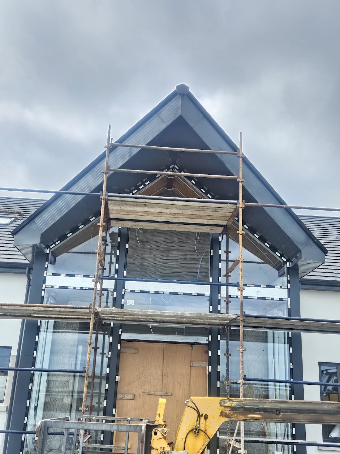 New-build gable detail